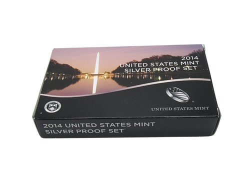 2014 U.S. Mint Silver Proof 14 Coins Set with Box & COA - Picture 10 of 10