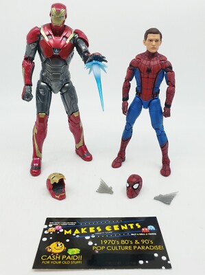 Marvel Legends Spider-Man and Iron Man Two-Pack Parker/Stark Figure  NICE!