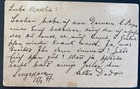 1897 Singapore Straits Settlements Stationery Postcard Cover To Vienna Austria — photo 2