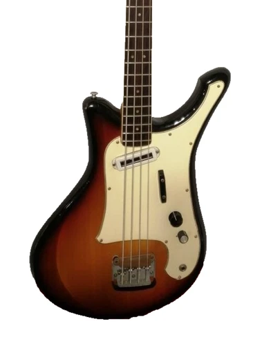 [YAMAHA] SB-2A Sunburst Made in JPN 1966 Vintage Solid Body Electric Bass Guitar
