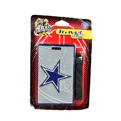 VINTAGE 1998 NFL DALLAS COWBOYS TEAM TRAVEL TAGS CROWN PRO OLD STOCK NEW RARE