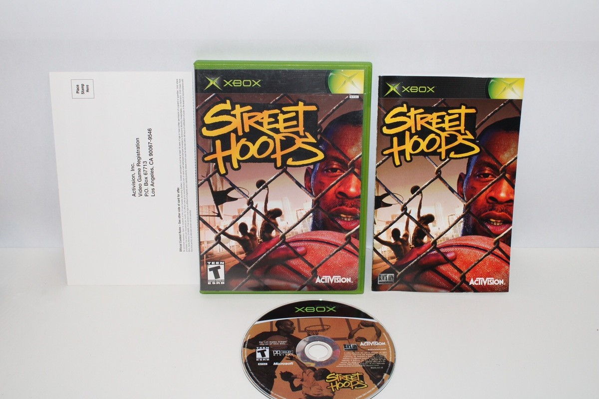 Street Hoops 2002 Activision Original Xbox Basketball Game