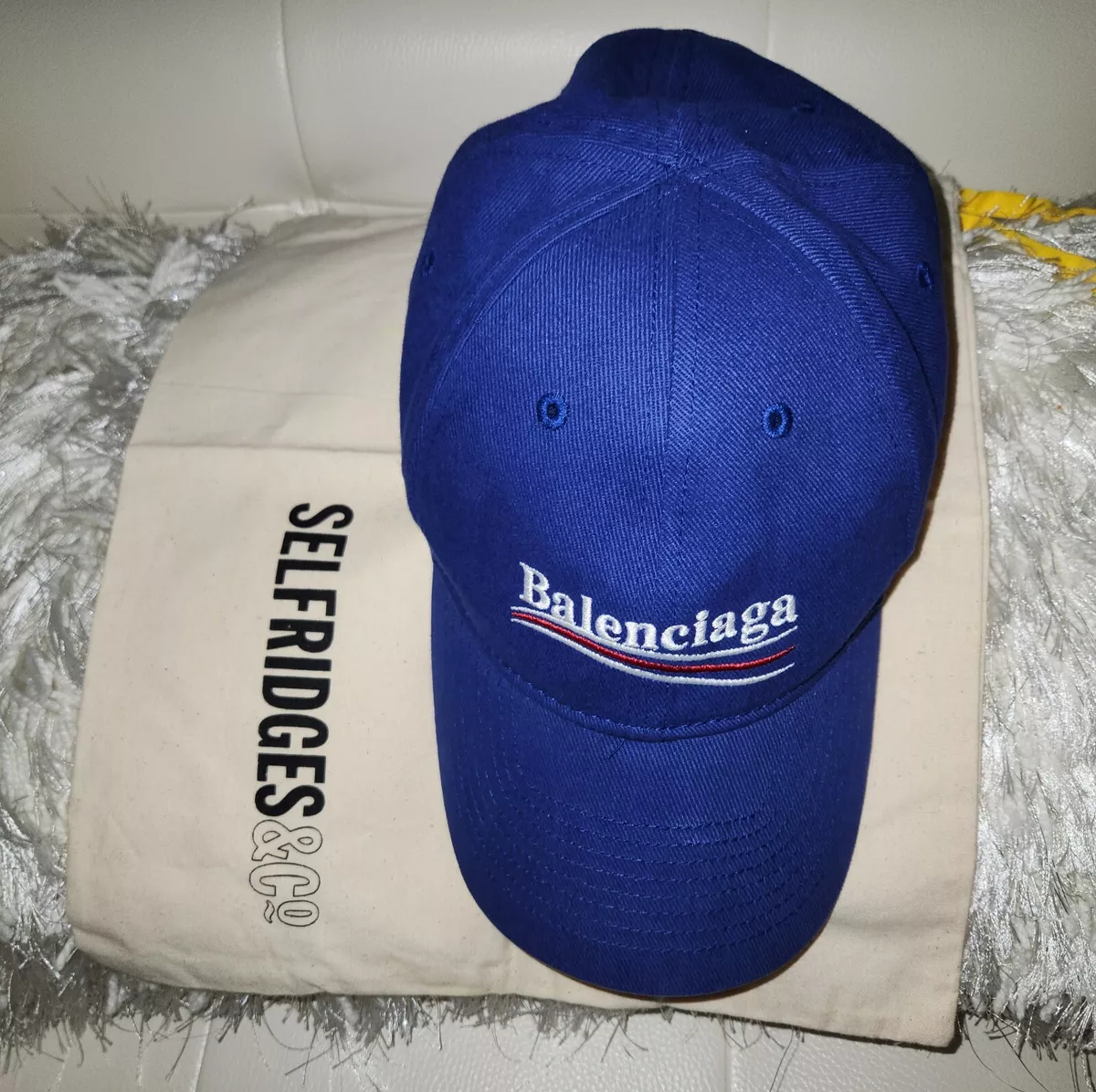 Blue sales balenciaga hat