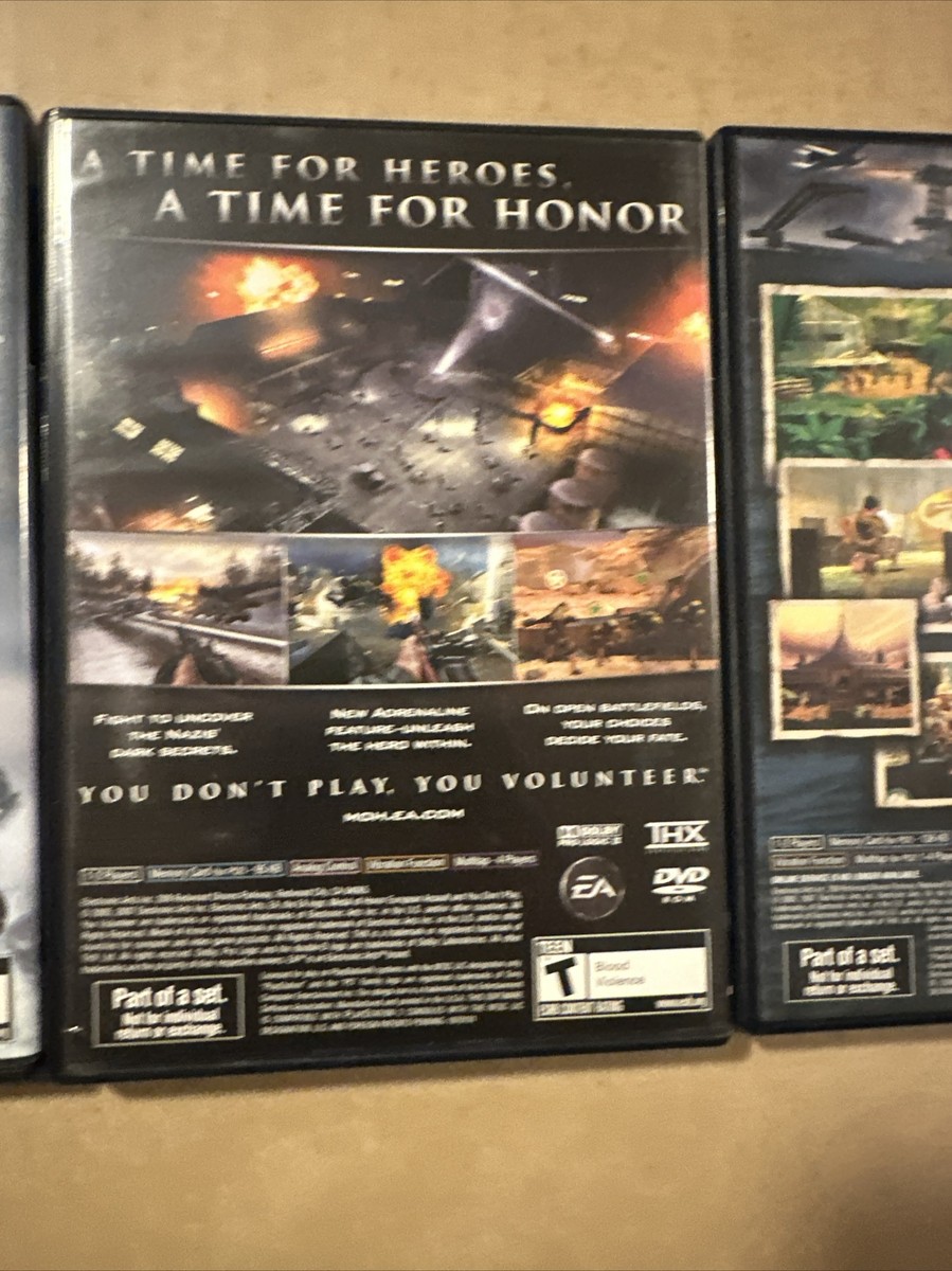 Medal of Honor Collection (Sony PlayStation 2, 2007) Tested Video