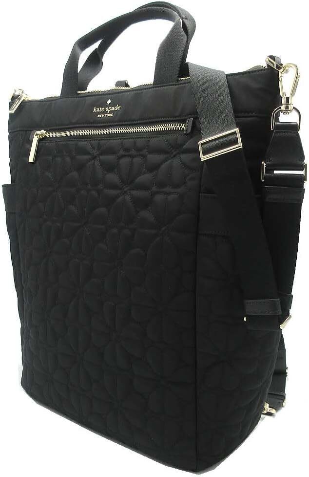kate spade リュック　ブラック Kate Spade] Spade Flower Medium Convertible Backpack KK161
