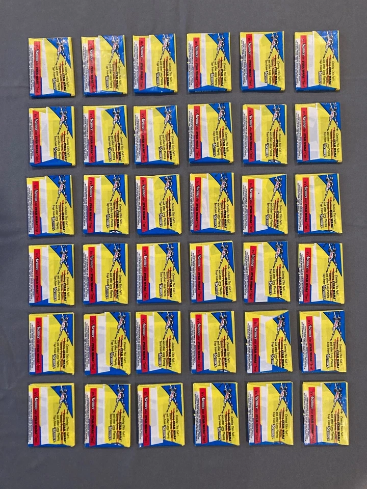 1977 STAR WARS 🔵🟡🔴⚫️🌑 / ЗАПЕЧАТАННЫЙ — НЕРАСПЕЧАТАННАЯ восковая упаковка Topps (1); серия 2 - Изображение 4 из 4