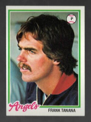 1978 Topps Frank Tanana California Angels #600 Near Mint or Better