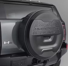 2025-2026 Gmc Hummer Ev Suv - Hard Spare Tire Cover - Gm Oem New 85774294 Black