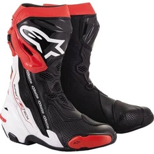 Alpinestars Supertech R Boots, Black/White/Red
