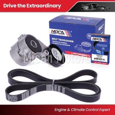 Serpentine Belt Drive Component Kit Fit Audi Allroad A6 Quattro S4 V6 2.7L