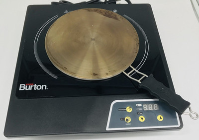 Max Burton Cooktop Electric Burner and Interface