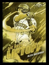 2021 Topps Fire We Have Liftoff Gold Minted #WHL-7 Alex Bregman E028