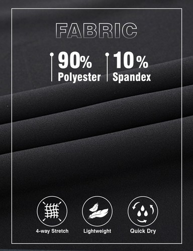 Men's Travel Hiking Pants Lightweight Athletic Pant Quick Dry Windbreaker Fis... - Picture 4 of 7