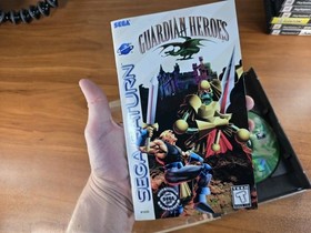 SEGA Guardian Heroes Sega Saturn TESTED Manual, Registration CIB