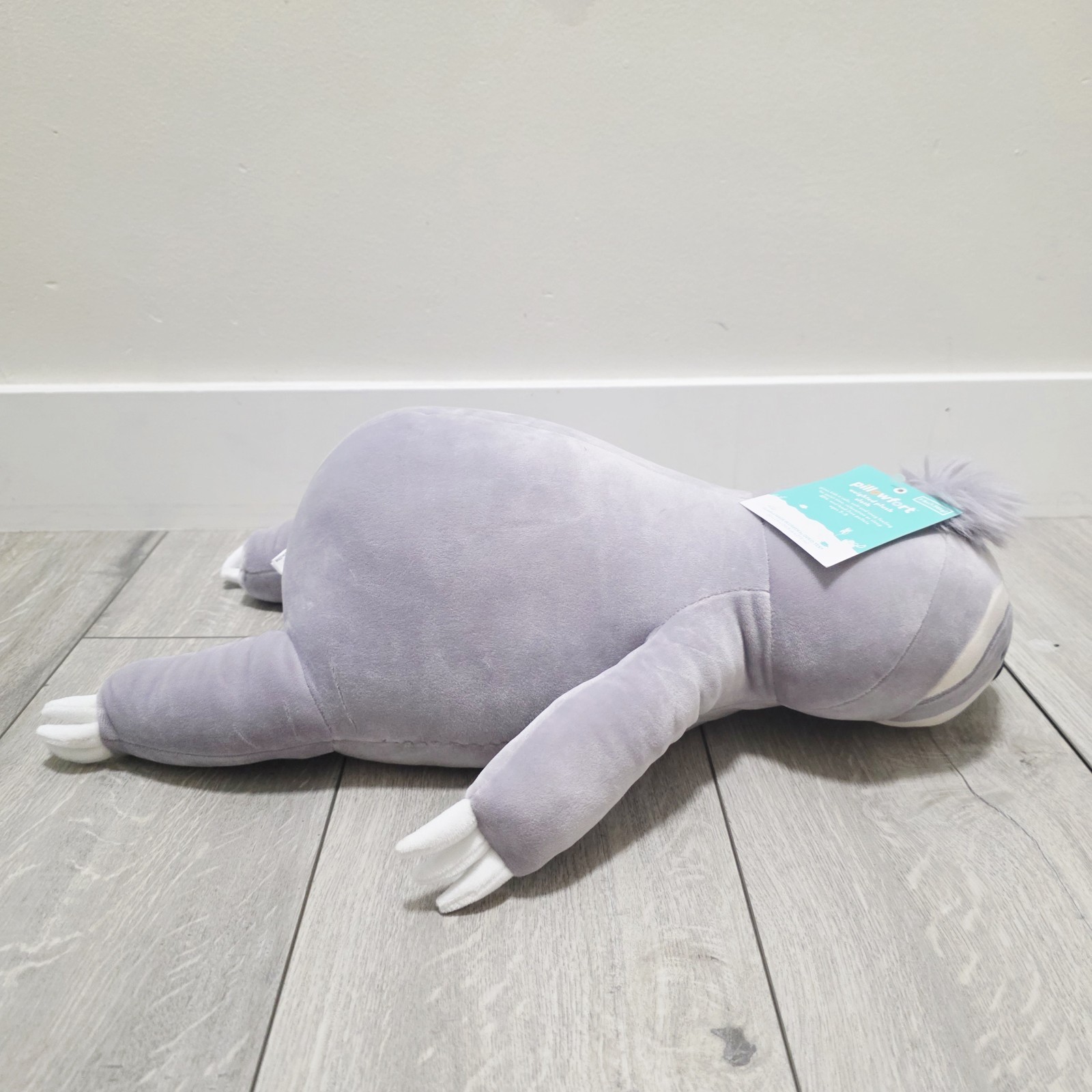 Sloth Weighted Plush Throw Pillow - Pillowfort NWT