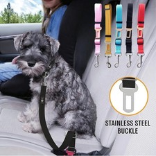 1PC Adjustable Pet Cat Dog Car Seat Belt Pet Seat Vehicle Dog Harness Lead Clip