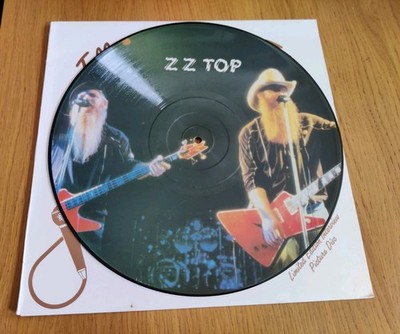ZZ Top Interview Picture Disc 12 Inch Vinyl  ZZ1016B 1987 Tell Tales