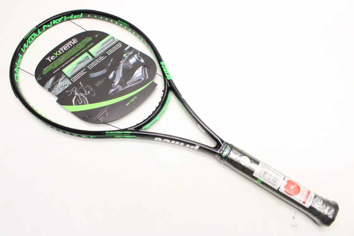NOS JPN PRINCE TEXTREME PHANTOM PRO 100XR TENNIS RACQUET (4 1/4