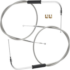 37.4 Inch Throttle Idle Cable Kit for 2007 2013 Harley Sportster XL Softail 12