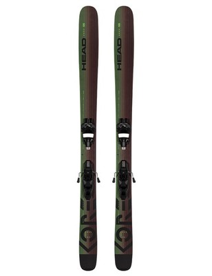 All-Mountain-/Freeride-Ski HEAD KORE 105 + Bindungen HEAD ATTACK 14 mit GRIPWALK