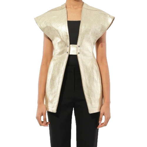 Rick Owens Women’s Dusk Beige Python Snakeskin Su… - image 1