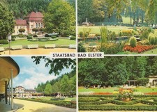 Bad Elster Staatsbad Mehrbild Ansichtskarte D...