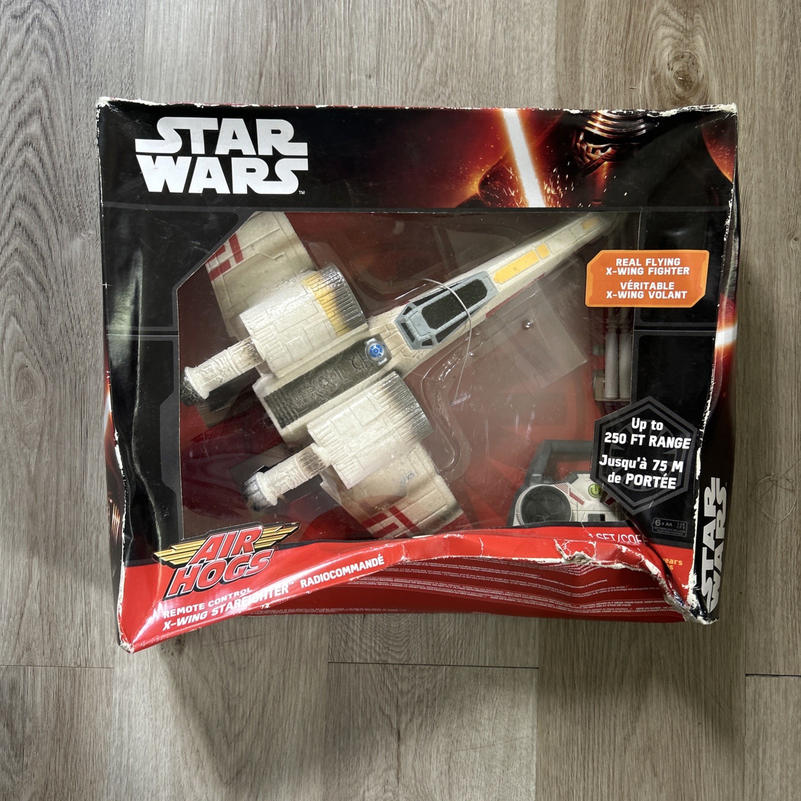 Star Wars Force Awakens Air Hogs X-Wing Fighter Remote Contr