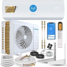 Split Klimaanlage Quick-Connect Klimagerät Heizfunktion 3,4kW WLAN APP 12000 BTU