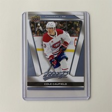 Upper Deck MVP 2025-26 Cole Caufield #193 Montreal Canadiens Base Set NHL
