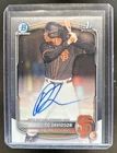 2025 Bowman Chrome Bo Davidson Auto 1st Prospect #CPA-BD Giants