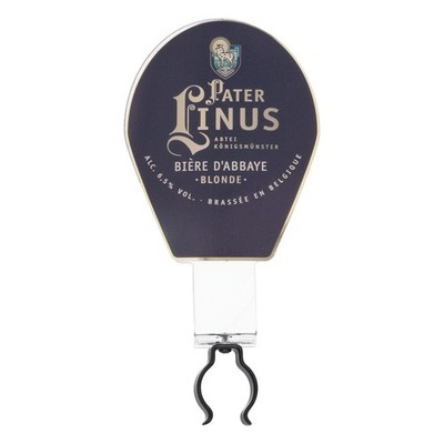 Pater Linus Bier Zapfhahnhebel Zapfhahnaufstecker Barzubehör Zapfanlage Blau