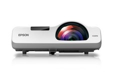 Epson PowerLite 520 XGA 3LCD Short Throw Projector 3000 Lumens HDMI LAN