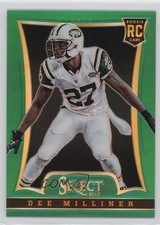 2013 Panini Select Marketing Industry Summit Green Prizm 12/15 Dee Milliner 1s7