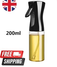 Olive Oil Spray Bottle 200ml Cooking Mister Sprayer BBQ Air Fryer Kitchen Tool