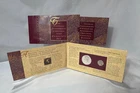Thomas Jefferson Coinage and Currency Set Silver Dollar $2 Note & Nickel