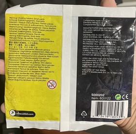 LEGO 5000202 The Lord of the Rings Elrond Minifig, New In Factory Sealed Polybag