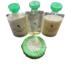 BVLGARI au th  Vert Green Tea Lotion Shampoo, Conditioner and Soap Bundle NEW