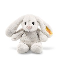 Steiff Hoppie Hase 18Cm Hellgrau PlüSchtier Soft Cuddly Ovp