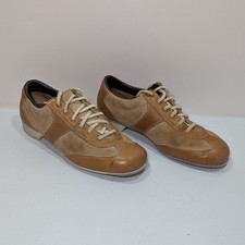 Dexter Bowling Shoes Vintage Men's 2-Tone Leather Upper Size 7.5M Lace Up Used