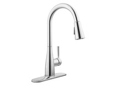 Glacier Bay Sadira Single-Handle Pull-Down Sprayer Faucet - Chrome