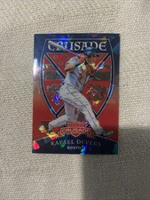 2018 Panini Chronicles Crusade Blue Ice Prizm #10 Rafael Devers /149 RC ROOKIE
