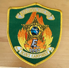 Boy Scouts N.J. Jamboree Camp Patch 1997 Gree...