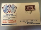 GB STAMPS RARE FIRST DAY COVER 1937 KING GEORGE VI CORONATION BERWICK