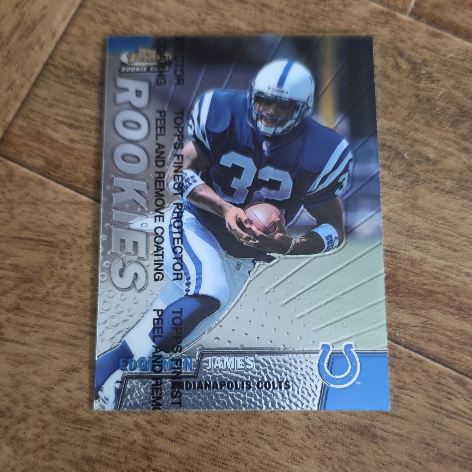 Edgerrin James Finest #152 Base