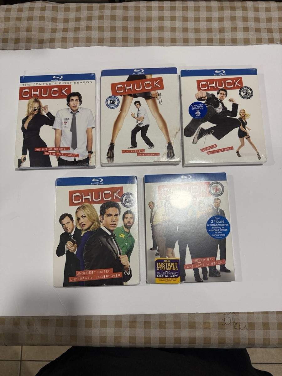 「CHUCK チャック ファースト・シーズン セカンドシーズン ブルーレイ7枚 CHUCK チャック ファースト・シーズン セカンドシーズン