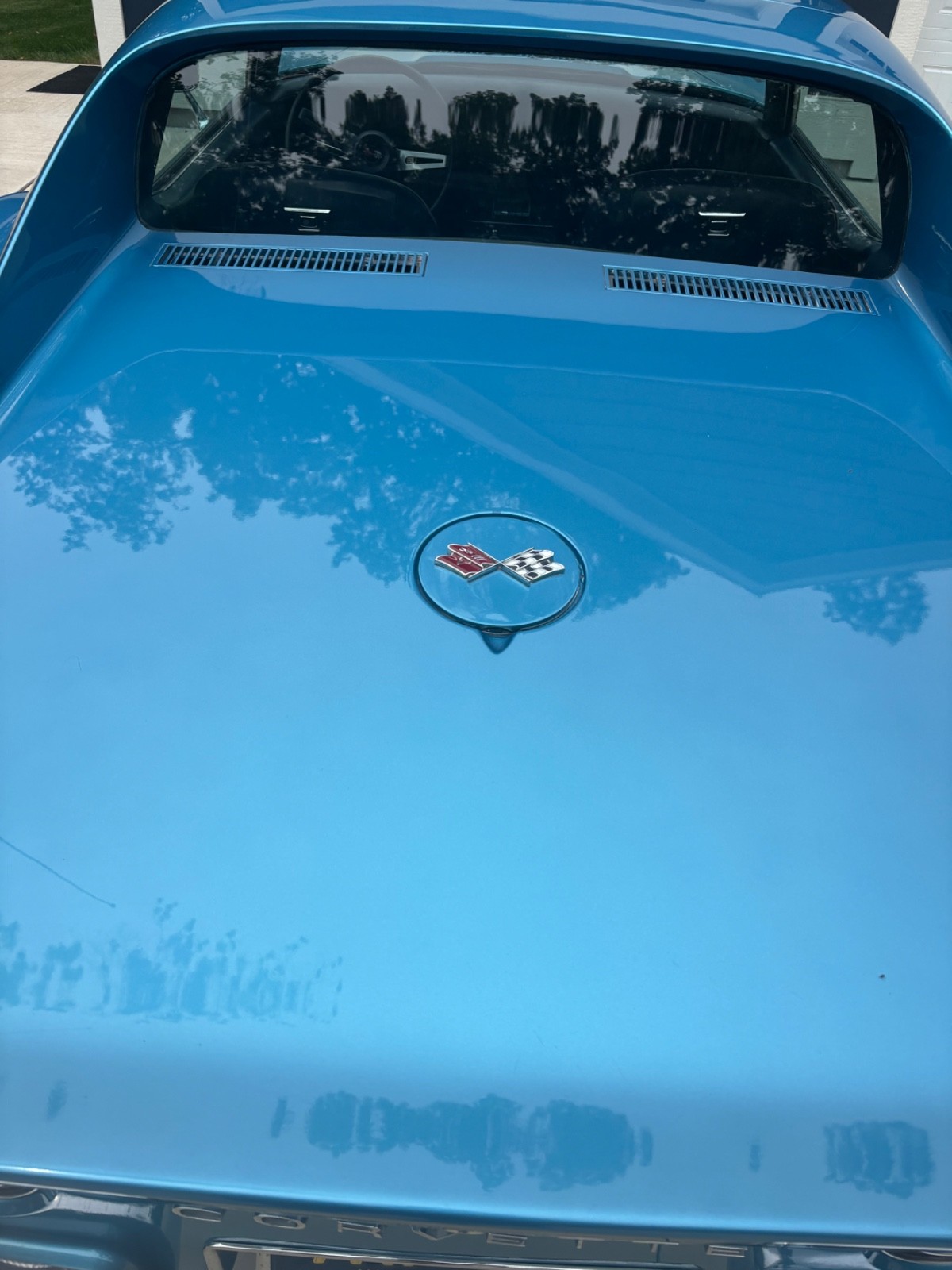 1973 Blue Chevrolet Corvette   | C3 Corvette Photo 4