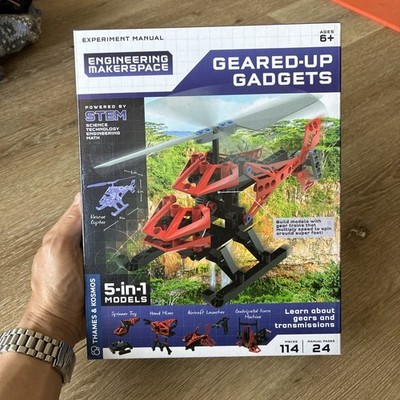 Thames & Kosmos Engineering Makerspace Geared-Up Gadgets 