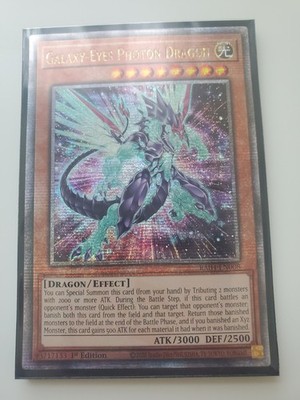 Galaxy-Eyes Photon Dragon RA04-EN008 Quarter Century Secret Rare 1st Edition NM