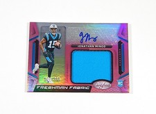2023 Certified Freshman Fabric Mirror Signatures Pink Jonathan Mingo RC /299