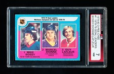 1979 OPC HOCKEY 1 GOAL LEADERS BOSSY / DIONNE/ GUY LAFLEUR KSA 7 NEAR MINT
